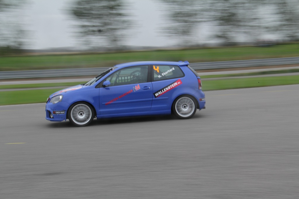 Nicolai Eberhard i sin WV Polo GTI
(Foto: Mogens Nielsen)